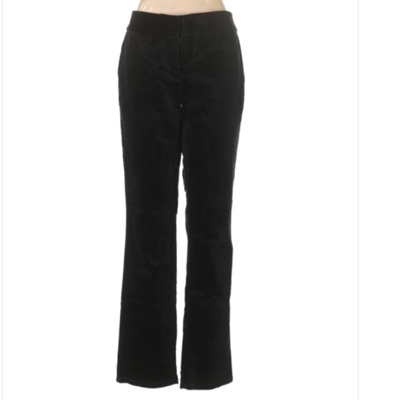 LOFT Pants - Ann Taylor LOFT Black Corduroy Pants - EUC